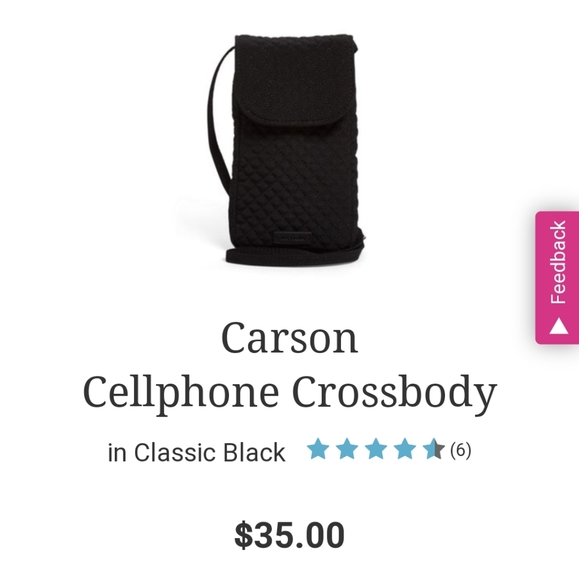 Vera Bradley Carson Cellphone Crossbody - Picture 4 of 4